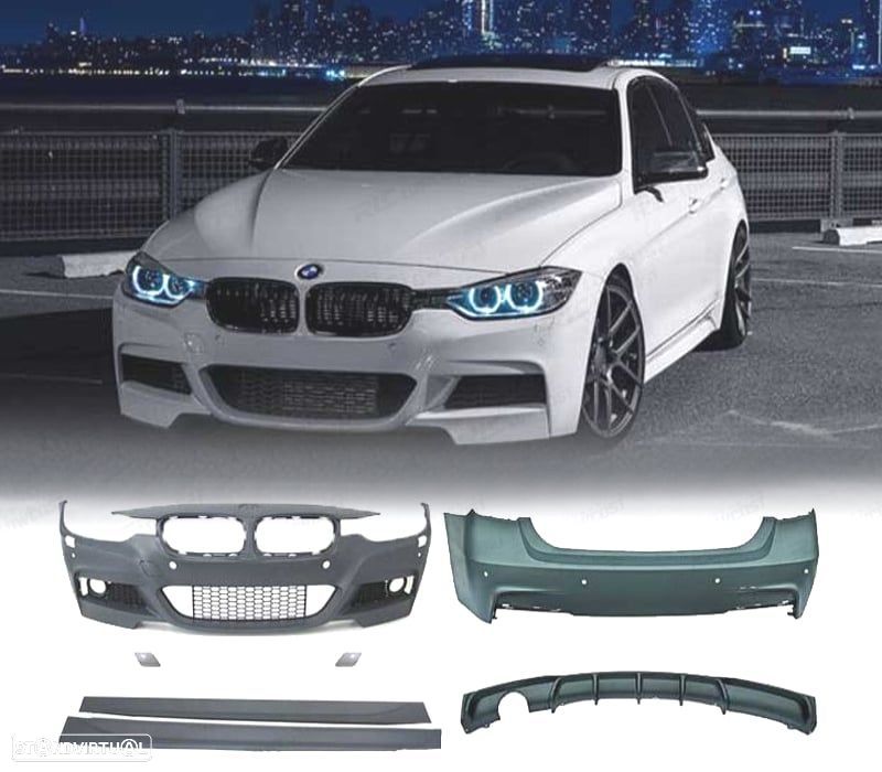 KIT CARROÇARIA BMW F30 LOOK M PERFORMANCE 11-15 - 1