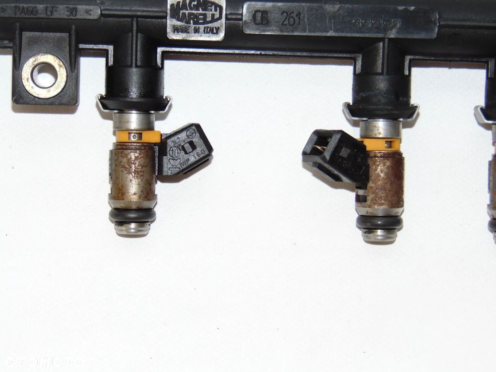 KOMPLET wtryski wtrysk wtryskiwacz paliwa IWP160 Ford Ka MK2 II Fiat 500 Grande Punto Linea Qubo Fiorino Alfa Romeo Mito benzyna 1.2 1.4 - 6