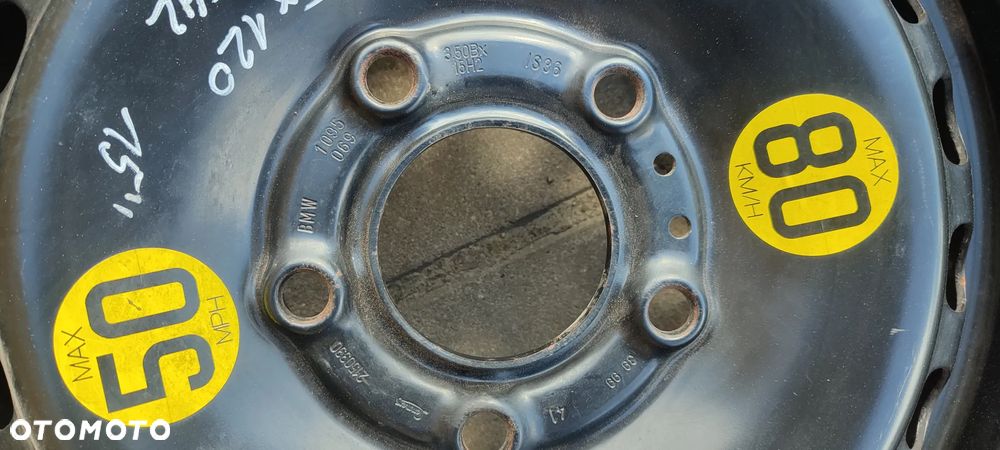KOŁO DOJAZDOWE 5x120 15 CALI ET36 BMW E36 E46 - 2