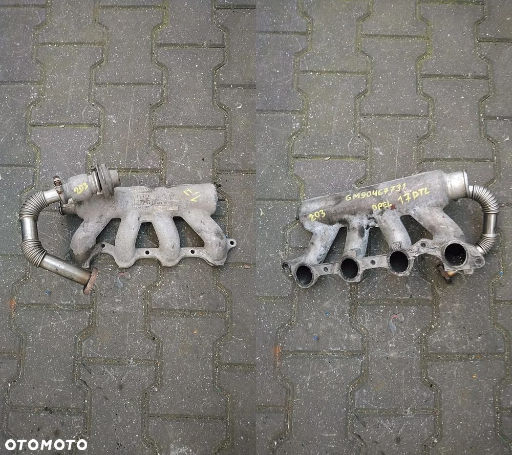 OPEL DAEWOO SAAB KOLEKTOR SSĄCY METALOWY ALUMINIUM - 37