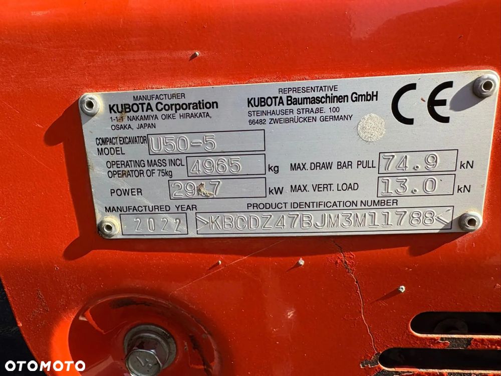 Kubota U50-5 - 11