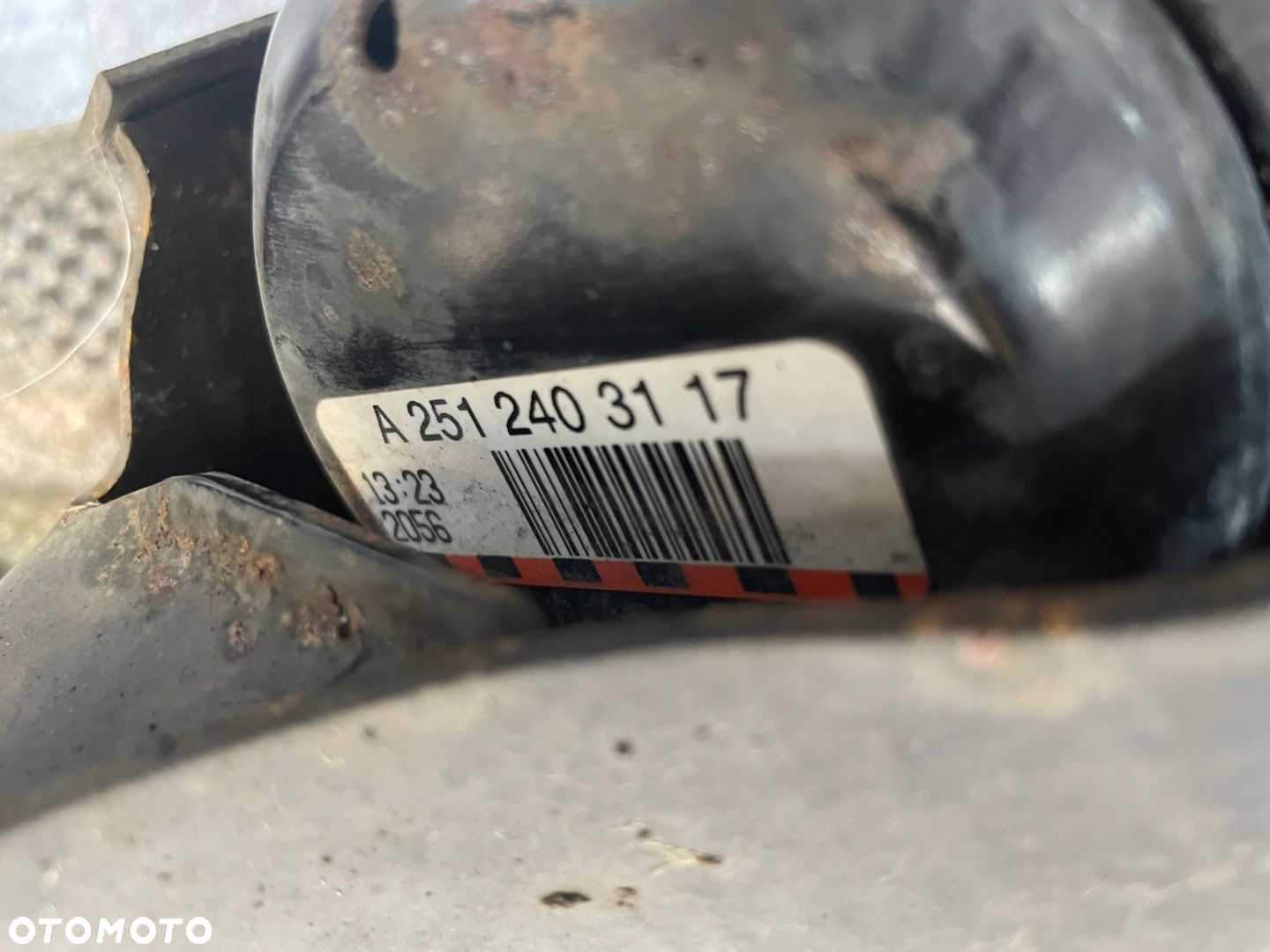 Sanki zawieszenie wozek poduszki silnika drazek Mercedes ML W164 3.0 CDI V6 - 9