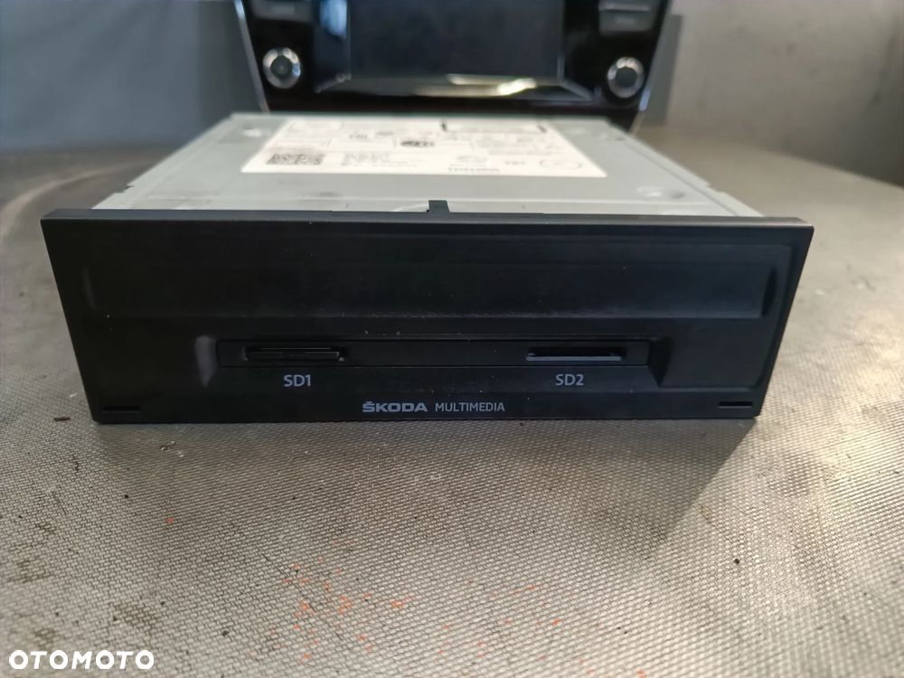 Radio Skoda Superb 3 III Wyświetlacz Jednostka Nawigacja  3V0919605A 5Q0035874A - 6