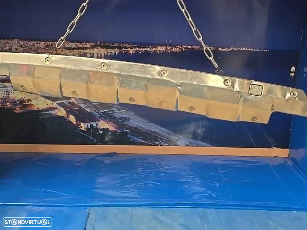 Friso do Parachoque traseiro Difusor chromado originais para Mercedes w164 Ml 2006-  a1648802323 - 3