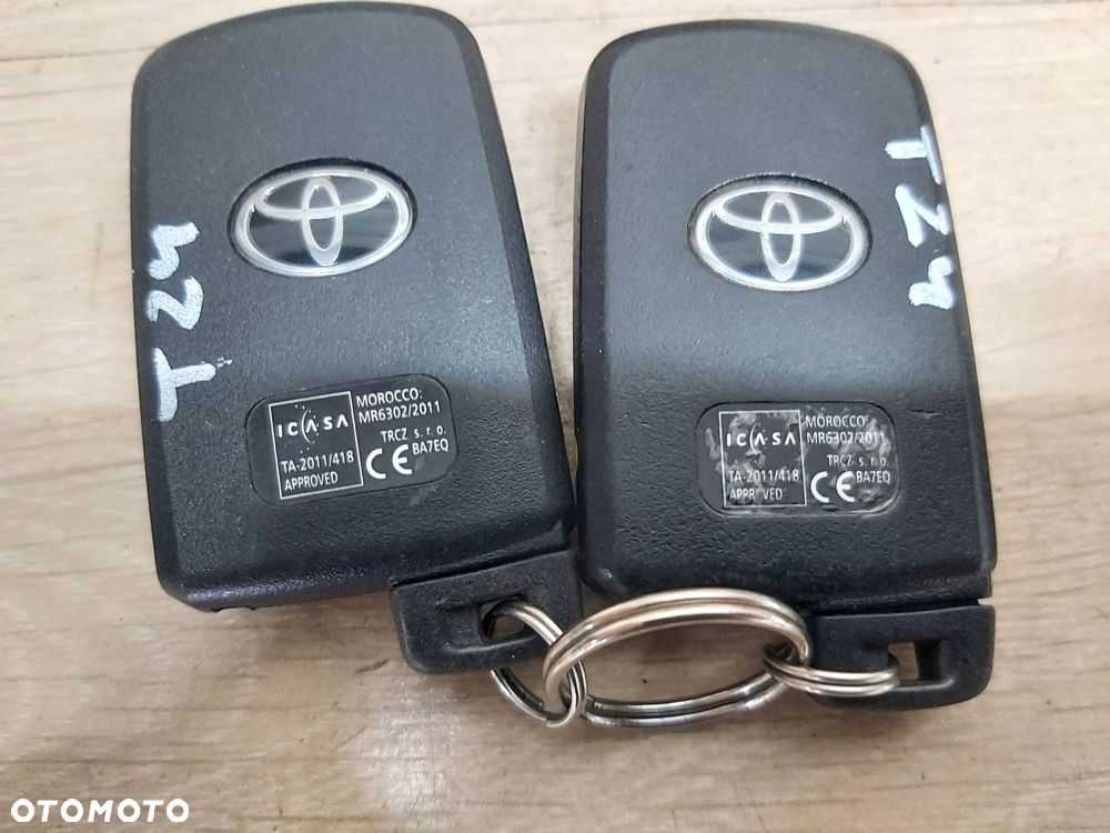 Yaris III kluczyk pilot MR6302/2011 komputer silnika zestaw odpalenia - 2