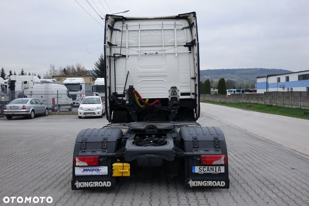 Scania S450 / EURO 6 / MEGA / LOW DECK / AUTOMAT / RETARDER / KLIMATYZACJA POSTOJOWA / LODÓWKA  /  2 ZBIORNIKI 700L / PO KONTRAKCIE - 6