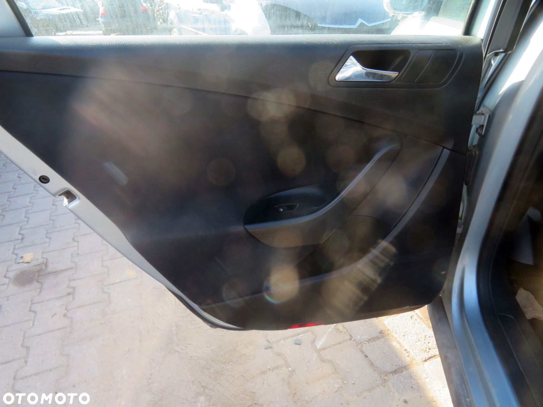 DRZWI TYLNE LEWE PASSAT B6 KOMBI LB5M  SREBRNY VOLKSWAGEN 2005-2010 - 6