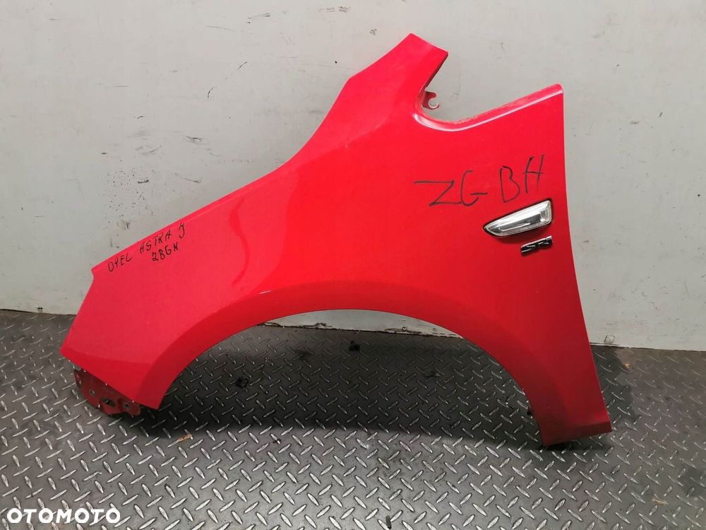 BŁOTNIK LEWY PRZÓD OPEL ASTRA J HB ZGBH - 2