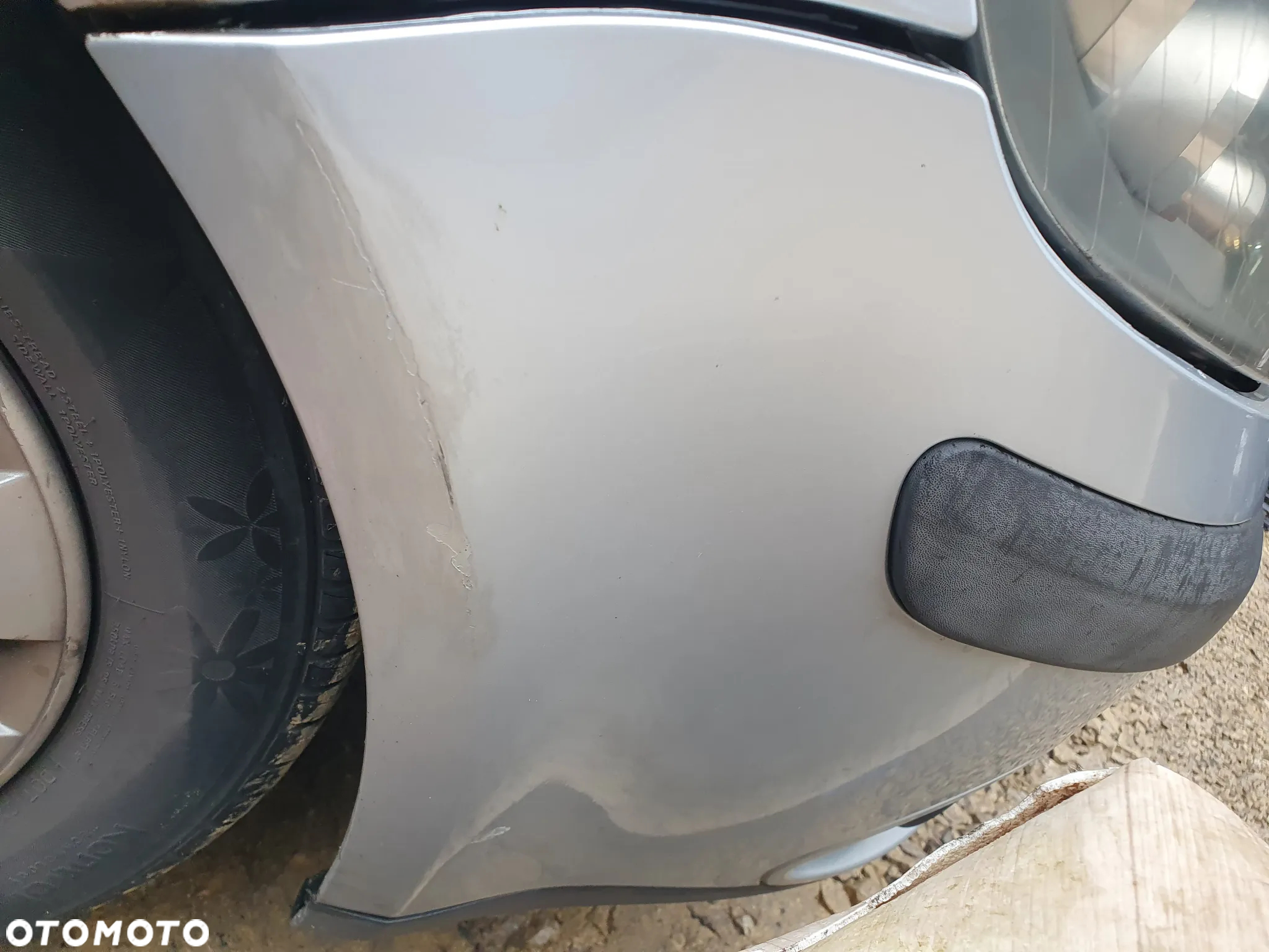 VW GOLF PLUS ZDERZAK PRZÓD PRZEDNI LISTWY KRATKI HALOGENY SREBRNY LA7W - 2