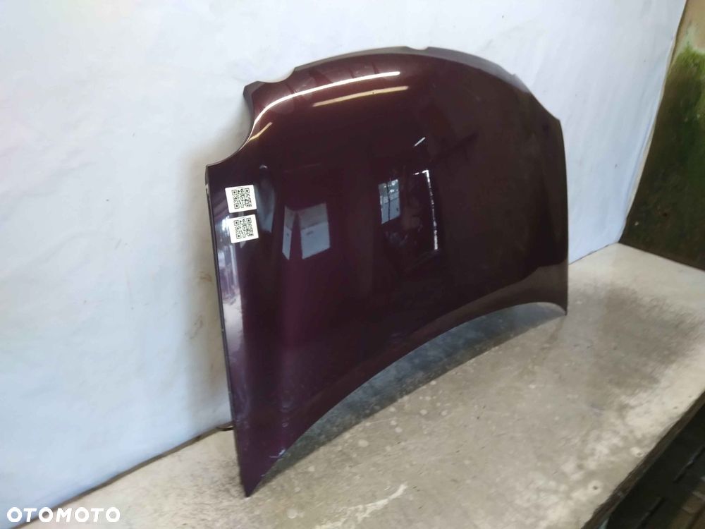 / MASKA POKRYWA SILNIKA DO VW VOLKSWAGEN POLO 9N LC3W BORDO WIŚNIA - 2