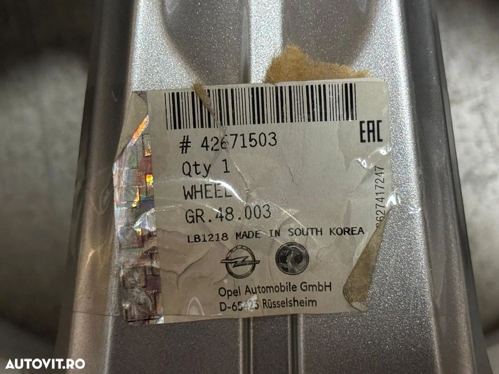 42671503 | Jante Aliaj OEM | Chevrolet Trax - 2