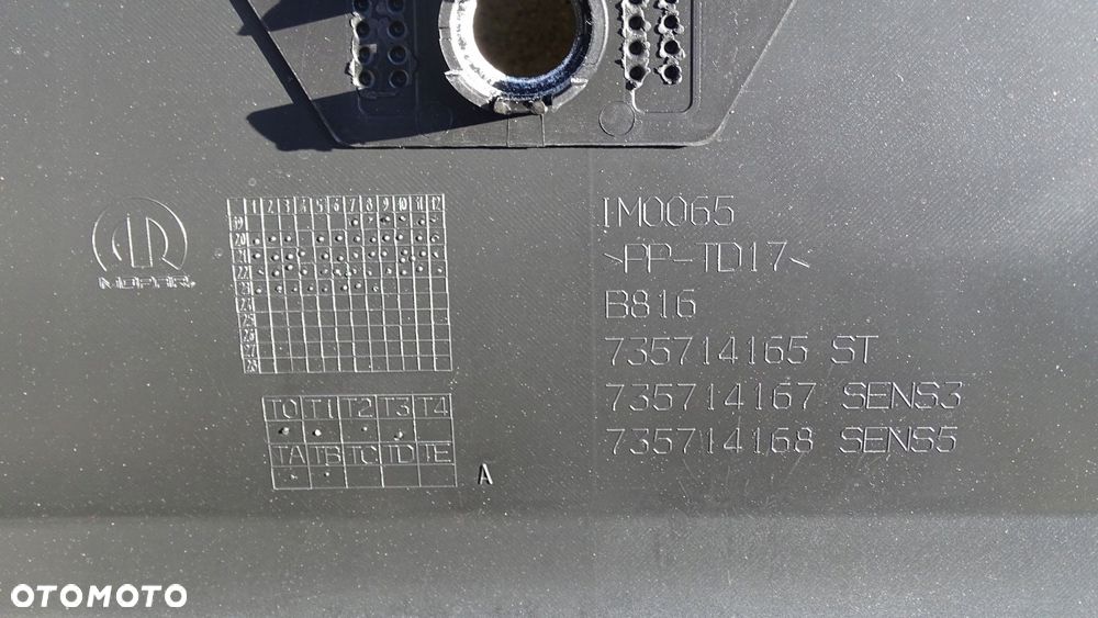 fiat 500e electric - zderzak tylny nowy oryginał !! - 6