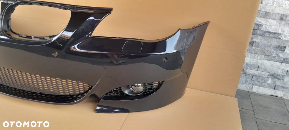ZDERZAK BMW E60 M5 M PAKIET PRZÓD BLACKSAPPHIRE przed lift - 3