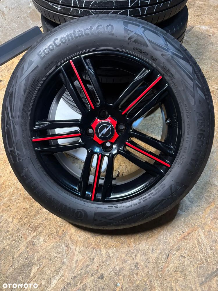 Koła komplet felgi 4x108 opony letnie 215/60/R17 Opel - 6