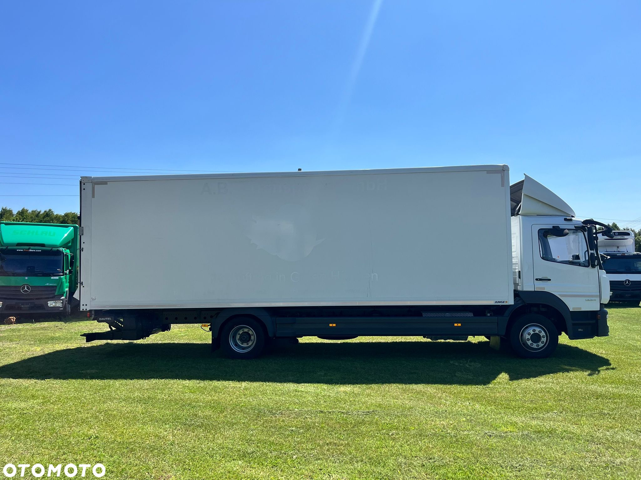 Mercedes-Benz ATEGO 1224L | KONTENER 8.05 m | 20 Palet | - 4