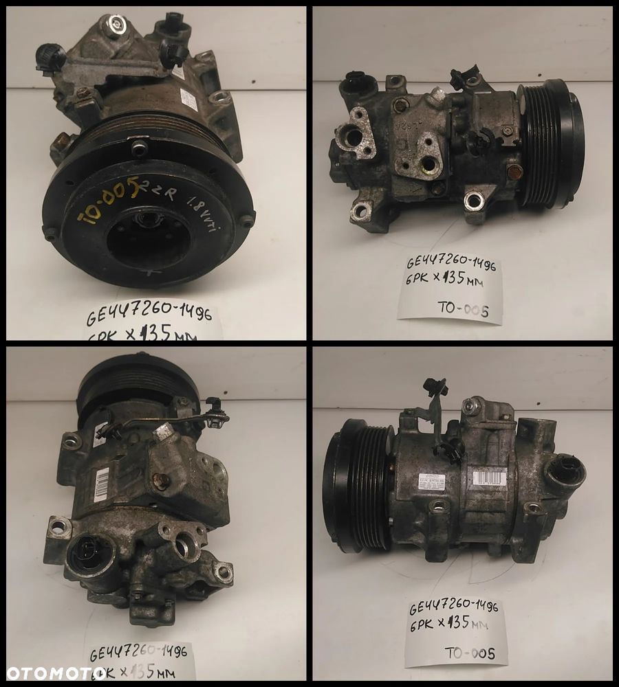 TOYOTA LEXUS SPRĘŻARKA KOMPRESOR KLIMATYZACJI - 7