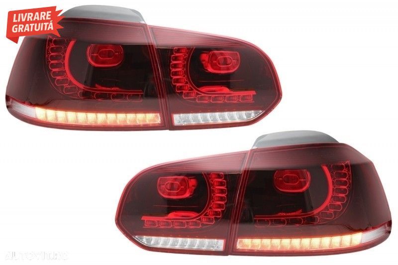 Stopuri Full LED VW Golf 6 VI (2008-2013) GTI R20 Design - 1