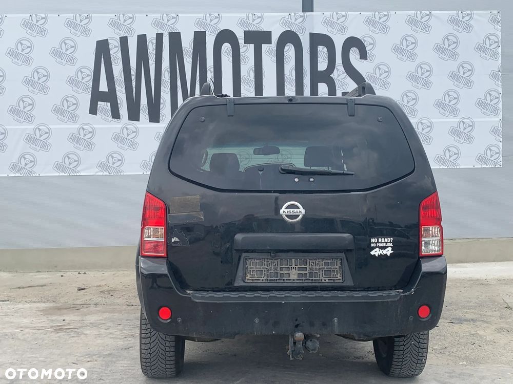 NISSAN PATHFINDER 2005 *SAMOCHÓD NA CZĘŚCI* 1608 MASKA, LAMPA, DRZWI, LUSTERKO, ZDERZAK, GRILL, BŁOTNIK, KLAPA, BELKA, DESKA, FOTELE, KANAPA, ĆWIARTKA KIEROWNICA, TARCZE, ZACISKI, ZAWIESZENIE, KOMPLETNY PRZÓD, KOMPLETNY TYŁ, LICZNIK, ZEGARY, PRAWE LEWE PRZÓD TYŁ - 5
