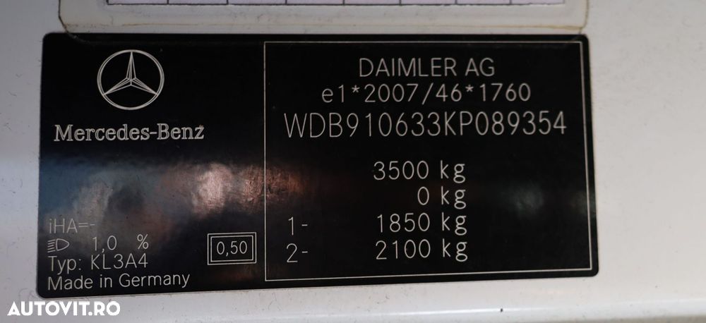 Mercedes-Benz Sprinter Frigo - 20