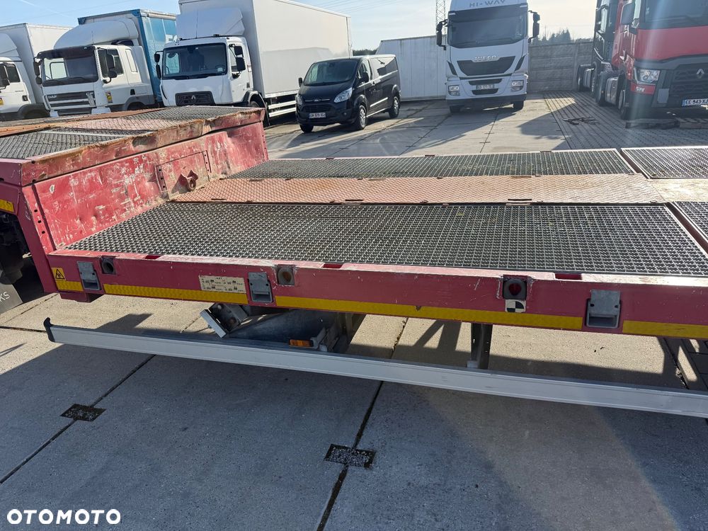 Nooteboom Nooteboom / 3 Osie / Skrętna oś / Osie SAF / Najazdy hydrauliczne + balkon / Poszerzenia / Sprowadzona / STAN BDB / / / - 4