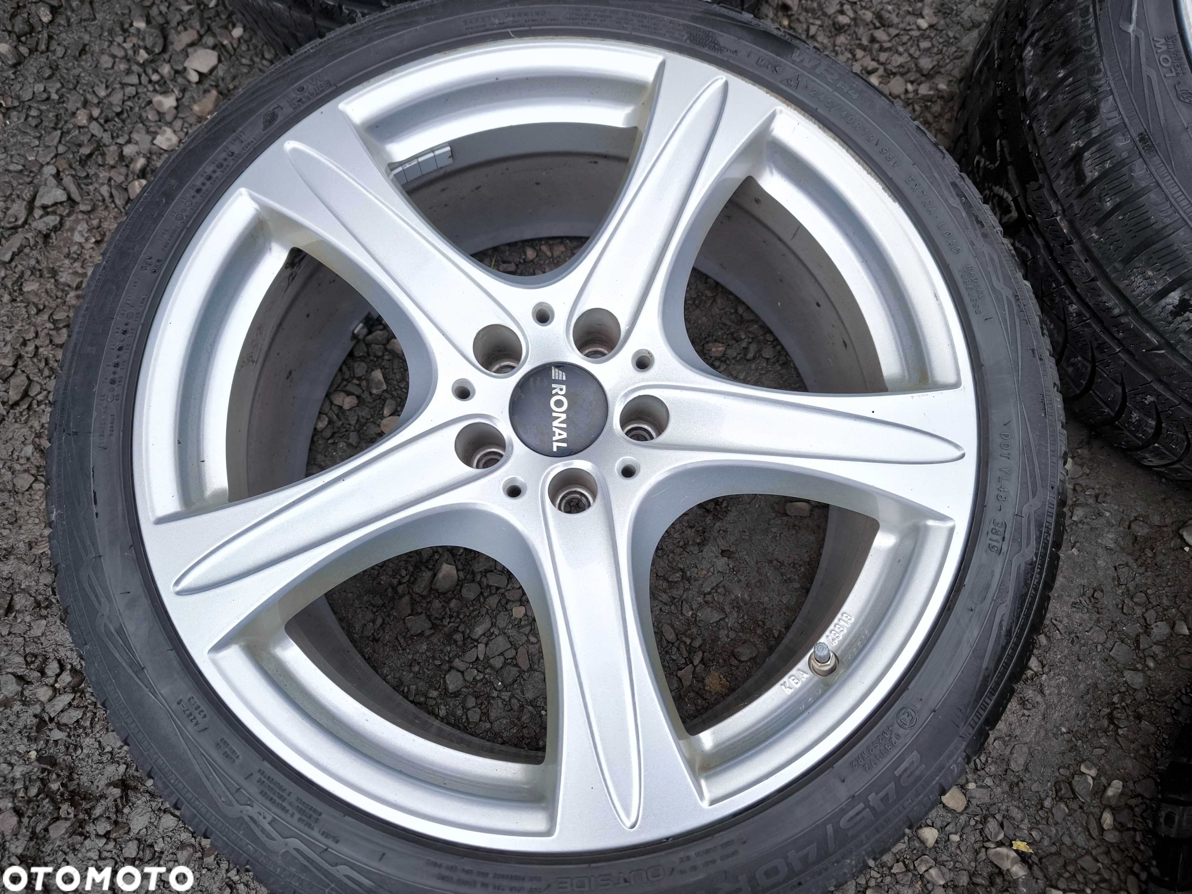 Koła VW Audi Skoda Seat Mercedes BMW 19 cali 5x112 ET30 Opony 245/40 - 4