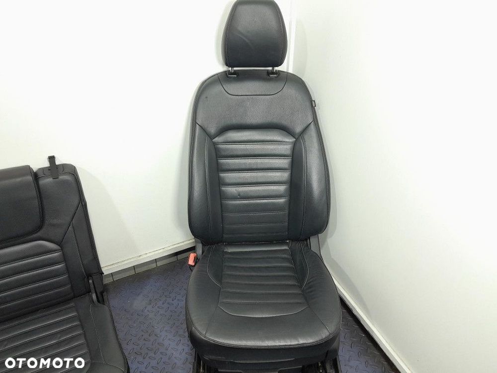 FORD GALAXY MK3 15- FOTELE SIEDZISKO 3 RZĄD 7 OSOBOWE KOMPLET UK - 5