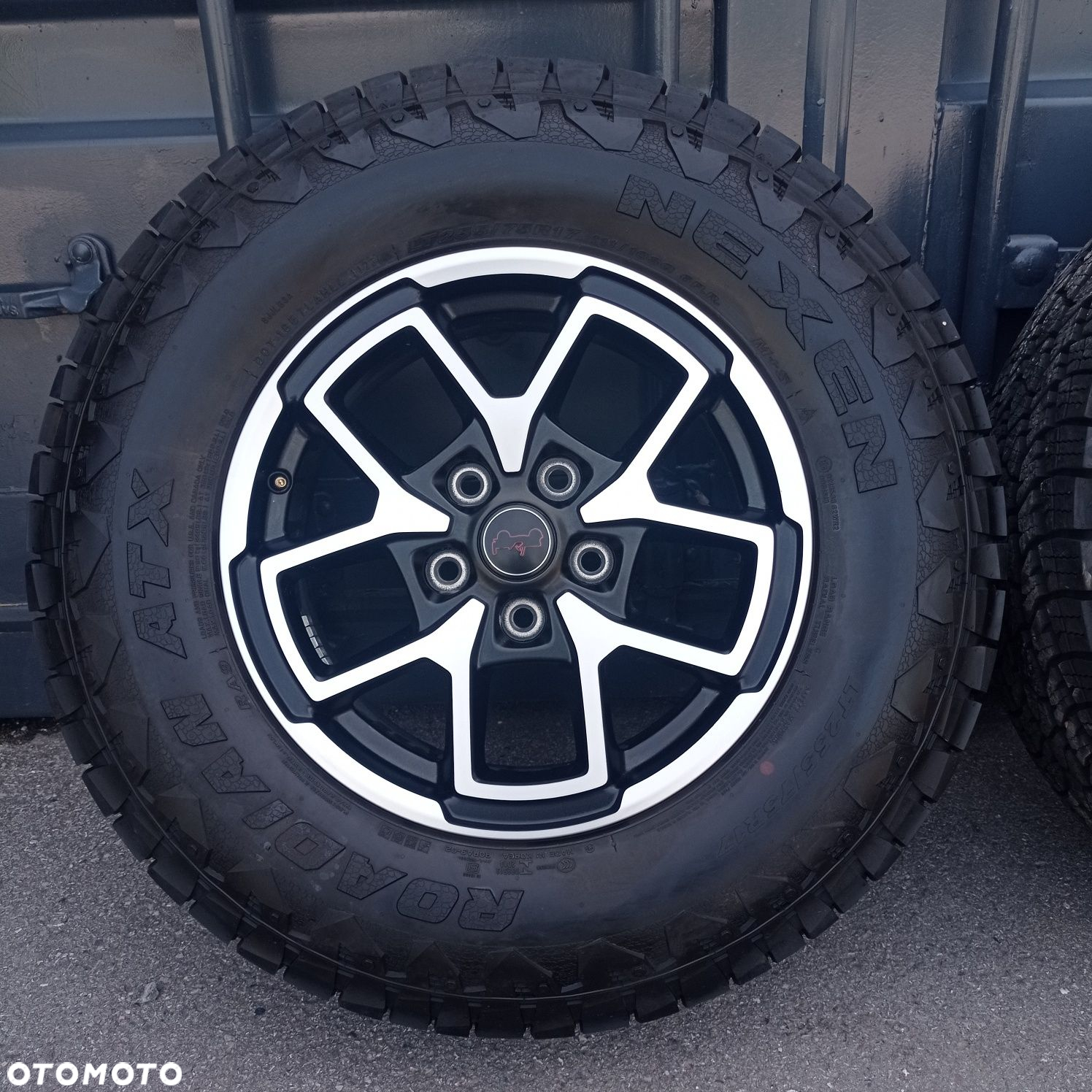 5x127 Jeep Wrangler LJ Rubicon koła demo jak nowe 255/75r17 - 5