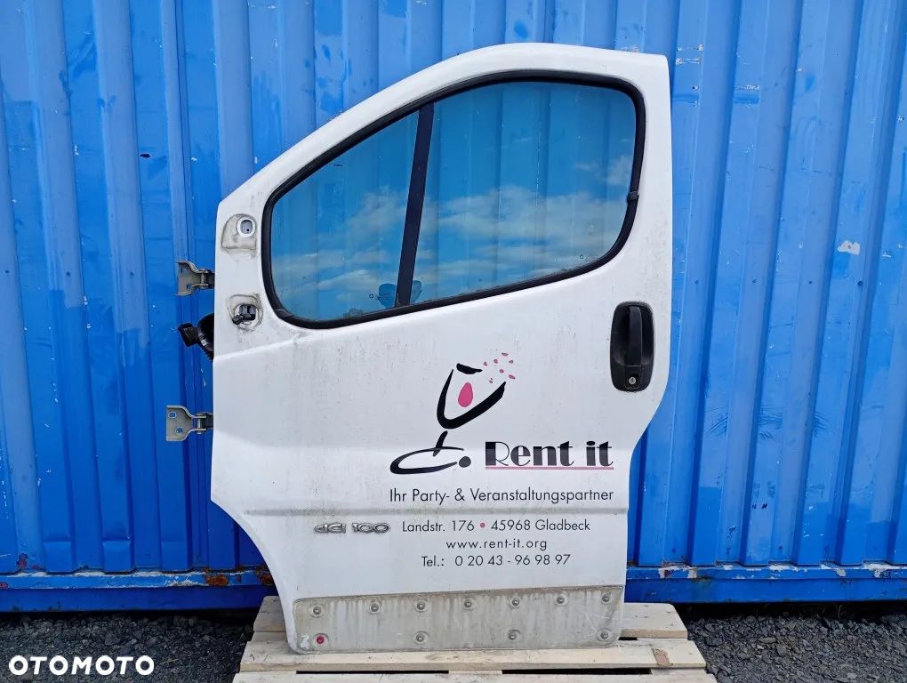 Drzwi Przednie Lewe Przód Kompletne Opel Vivaro A Trafic II Primastar 2001-2014 - 1