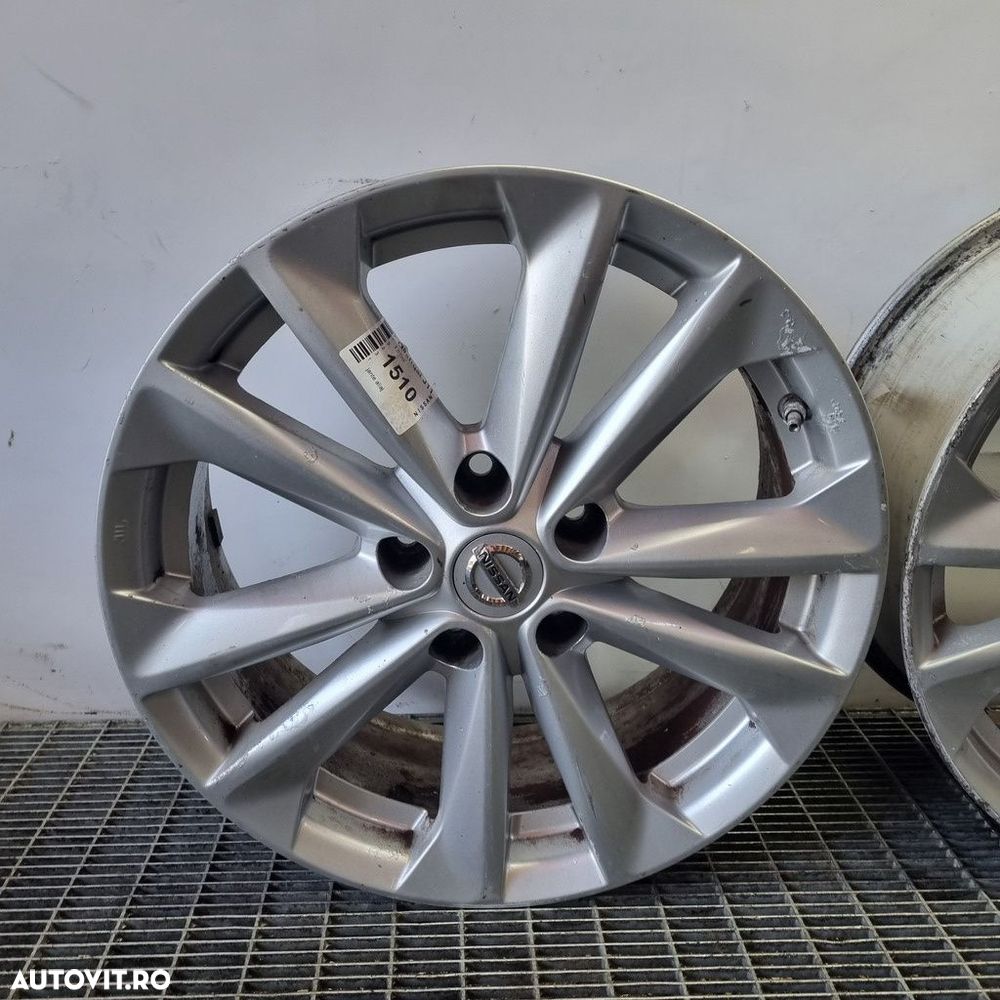 Jante aliaj Nissan Qashqai J11 2013 - 2017 (1510) R17 ET40 5x114 3 - 2