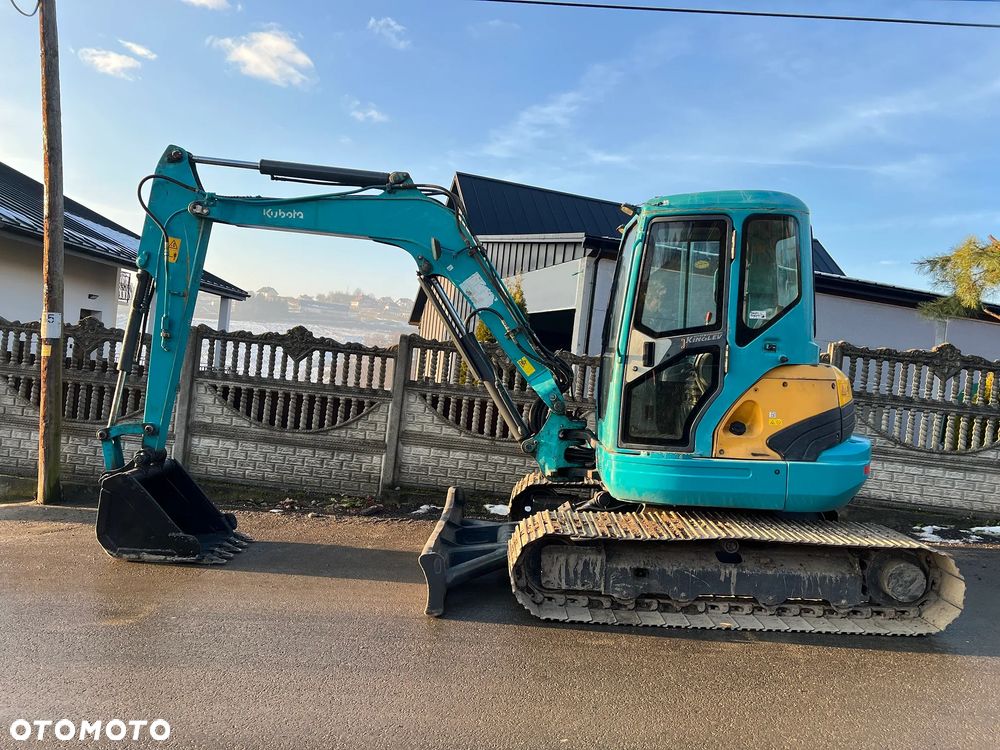 Kubota KX161-3α * Koparka Gąsienicowa Kubota KX161 * 5 Ton * Zerowy Obrys * Midi Koparka * Bardzo Dobry Stan * - 3