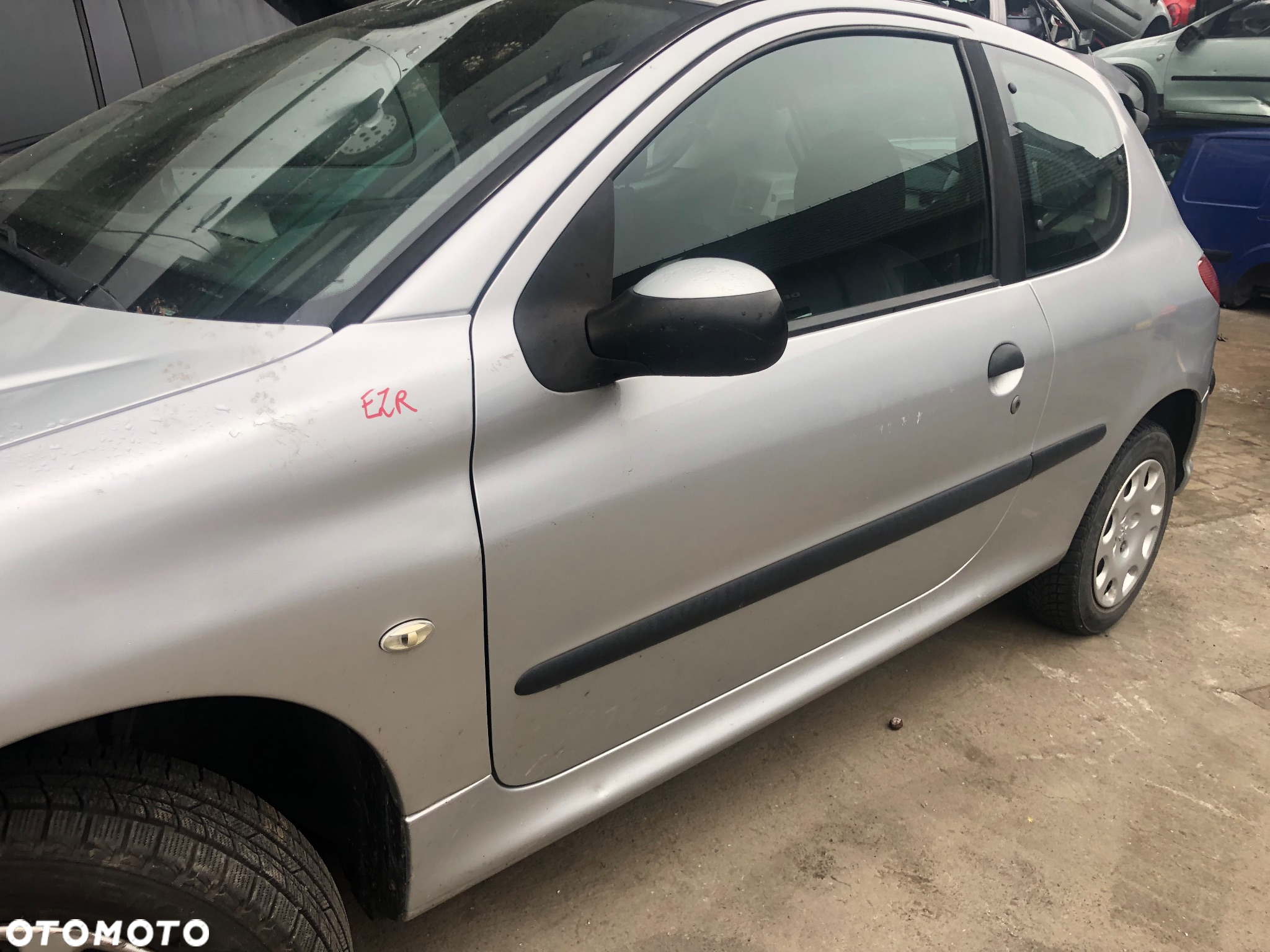 Błotnik prawy lewy Peugeot 206 3D EZR - 4