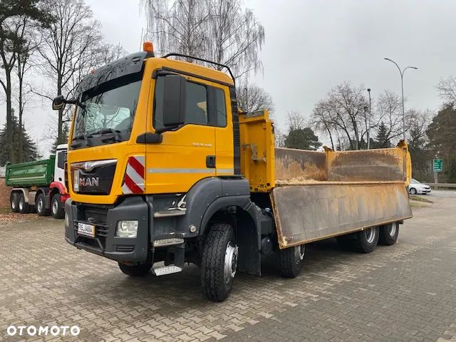 MAN TGS 35.440 8x6  Wywrotka Meiller Bordmatic 2015 r z Niemiec - 11