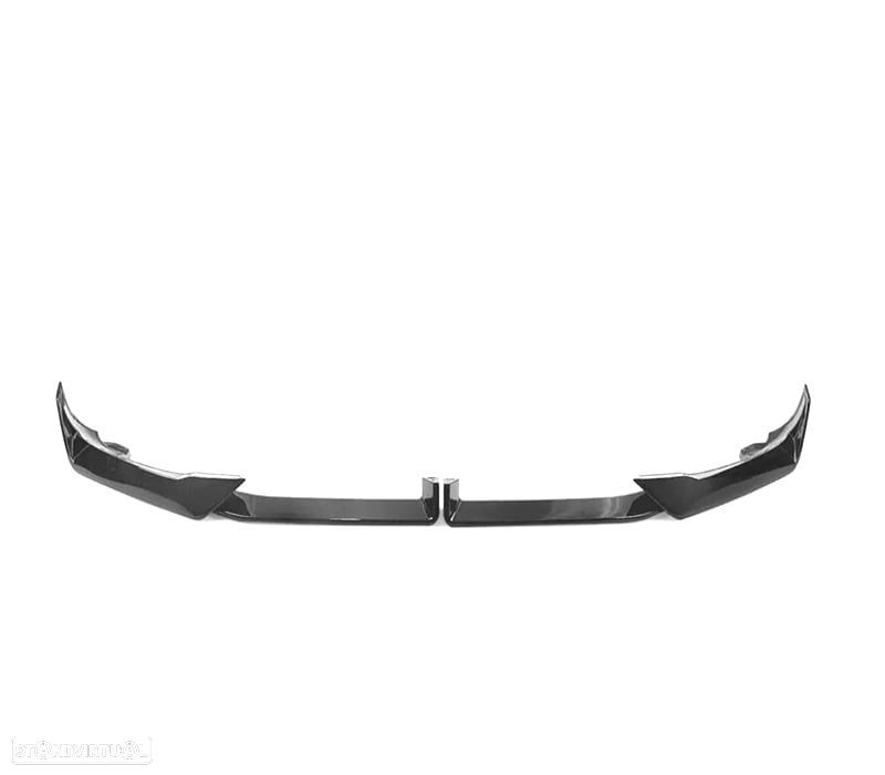 LIP SPOILER FRONTAL BMW X5 G05 LCI 23- LOOK M PERFORMANCE PRETO BRILHANTE - 3