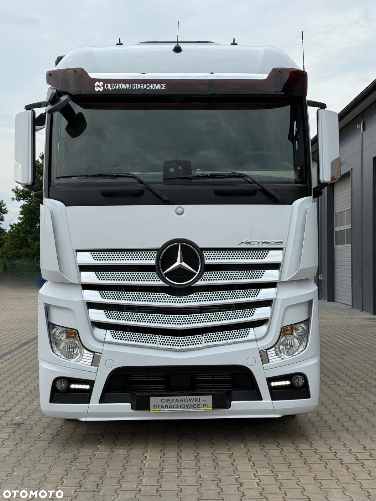 Mercedes-Benz Actros 2542 / E6 / burto-firanka 8,5 m + winda / 21Epal / z Niemiec / sypialka plandeka firana skrzynia - 8