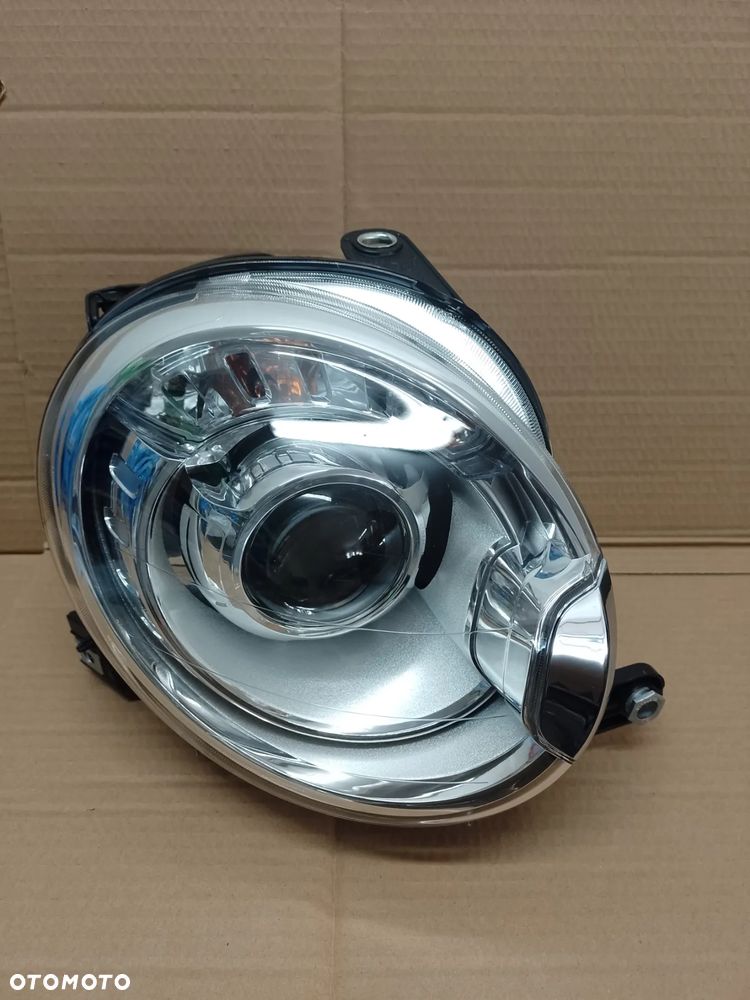 LAMPA PRAWA REFLEKTOR PRZÓD FIAT 500 OE  52059130 - 1