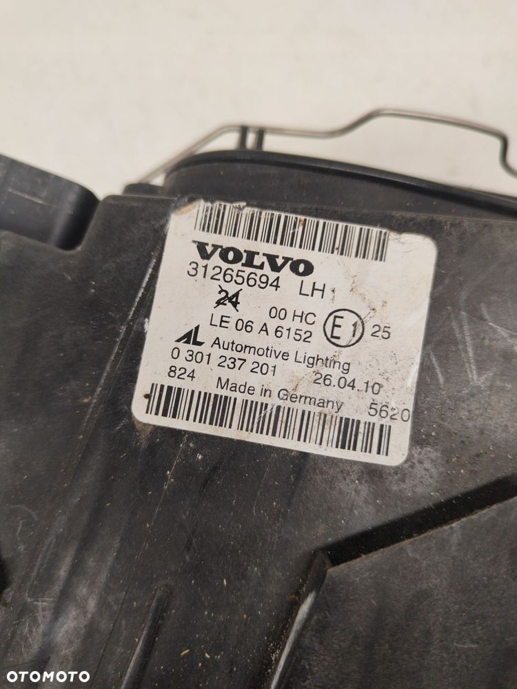 lampa lewy przód volvo s40 ii v50 lift 31265694 - 3