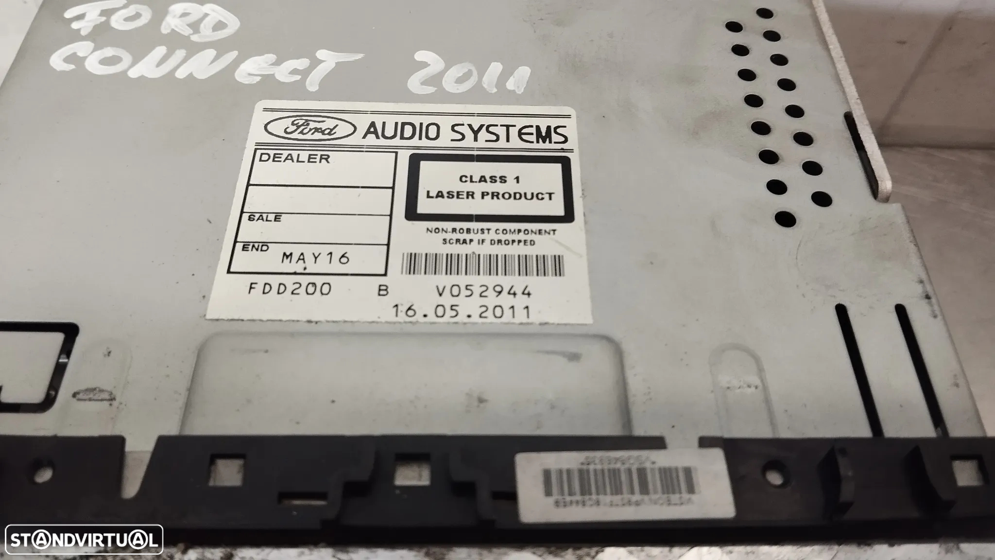 AUTO-RADIO ORIGINAL FORD TRANSIT CONNECT REF. AT1T-18C815-AA - 3