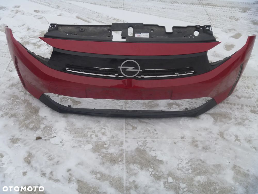 OPEL CORSA F LIFT ZDERZAK PRZEDNI ATRAPA ORYGINAŁ ŁADNY - 1