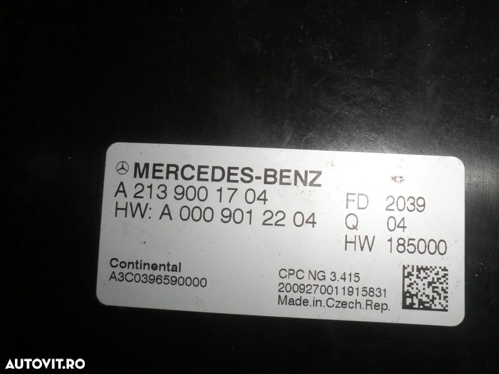 Modul Mercedes Vito W447 2019 A2139001704 - 3