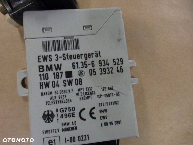 BMW X3 E83 M47 2,0D 150KM KOMPUTER EWS KLUCZ 7796571 - 3