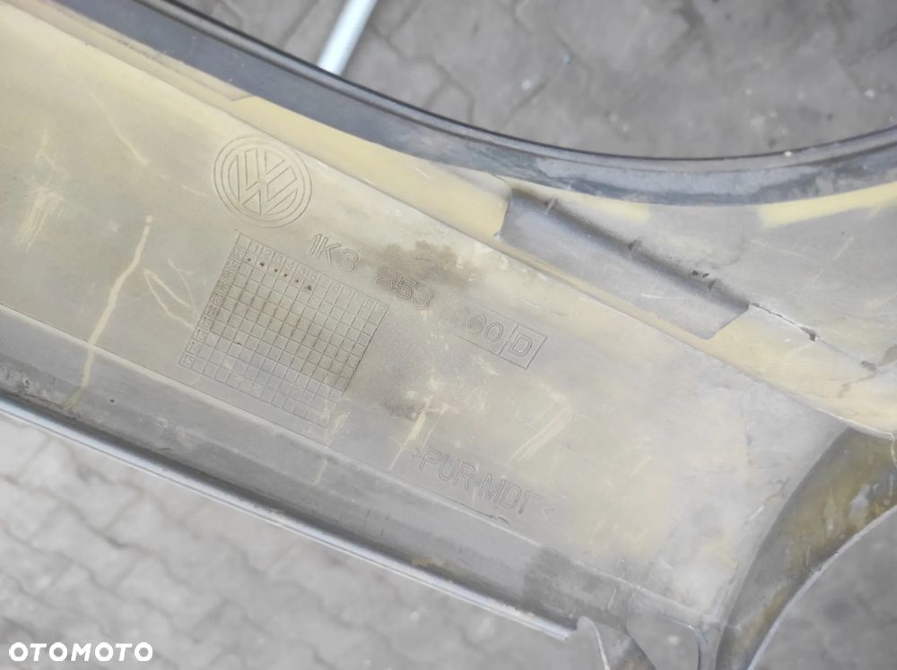 PRÓG PROGI NAKŁADKI LISTWY VW GOLF 5 3 DRZWI 1K3 R32 GTI KOMPLET 1K3853859D 1K3853860D CZARNE LAKIEROWANE WYSYŁKA !!!! - 9