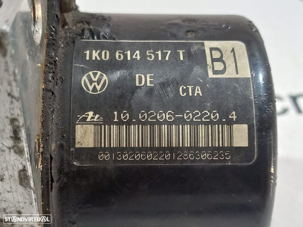 ABS MODULO BLOCO HIDRAULICO ATE 1K0907379AA 1K0907379 2IH6D21H67 1K0614517T 1K0614517 06540826512265 AUDI A3 8P 8P1 1.9 TDI 8V 105CV BLS TOURAN LEON GOLF - 7