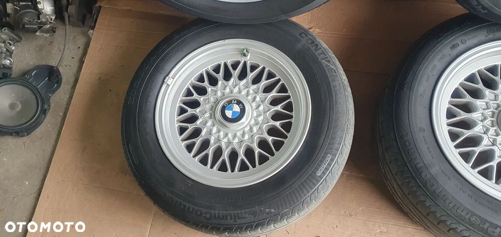 Alufelgi z oponami alusy BBS Oryginał 5x120 R15 7J ET20 205/65 R15 BMW E24 E32 E34 1179774 - 6