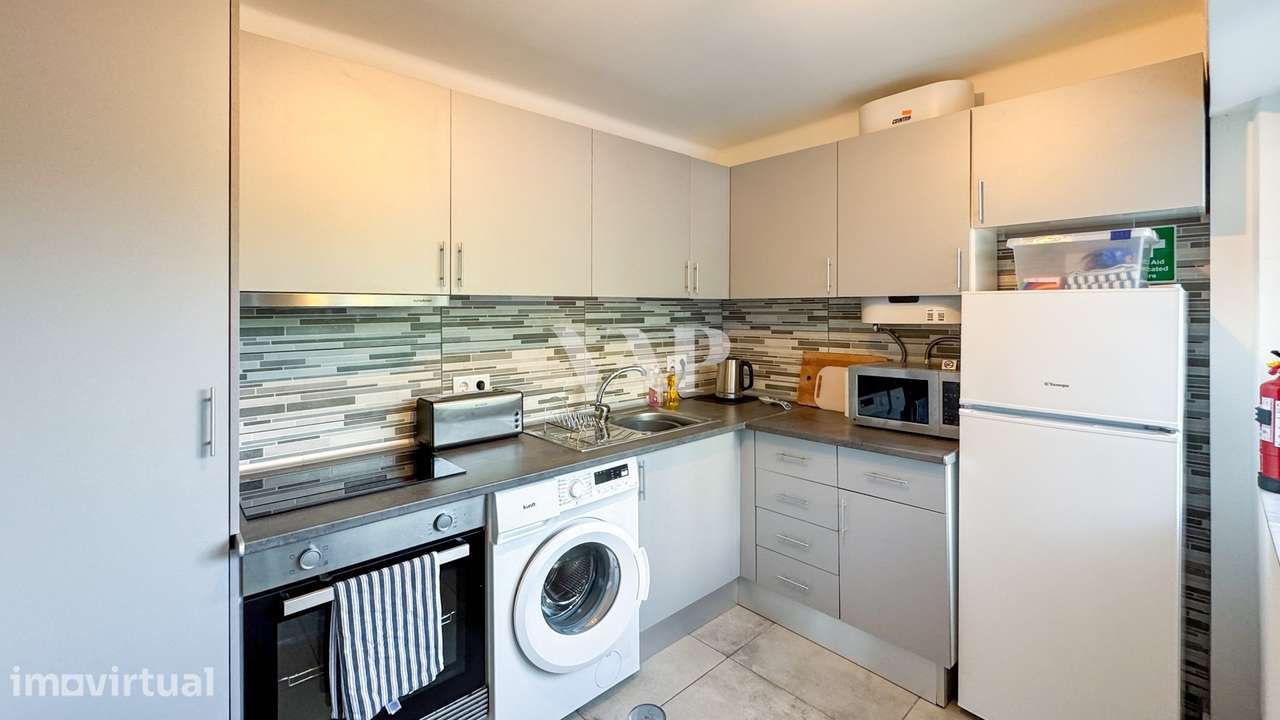 Apartamento T0+1 renovado com grande terraço, junto à Marina de Vilamo - Grande imagem: 3/20