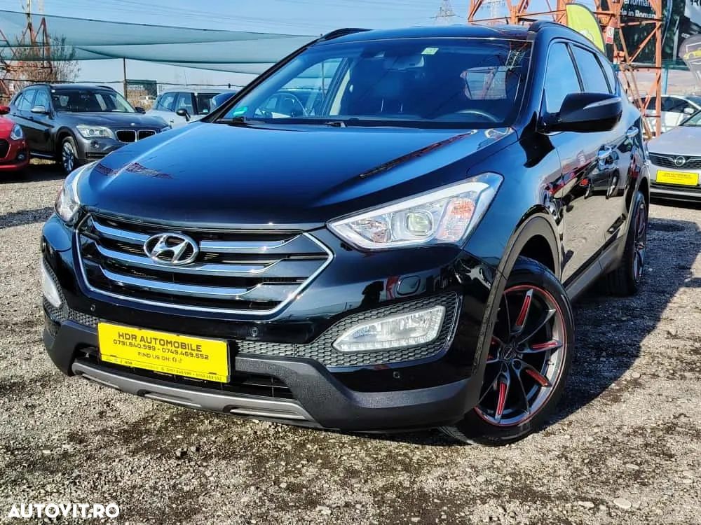 Hyundai Santa Fe blue 2.2 CRDI 4WD Automatik Premium - 1