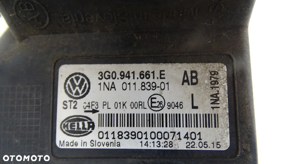 VW PASSAT B8 3G0 - halogen lewy oryginał - 6