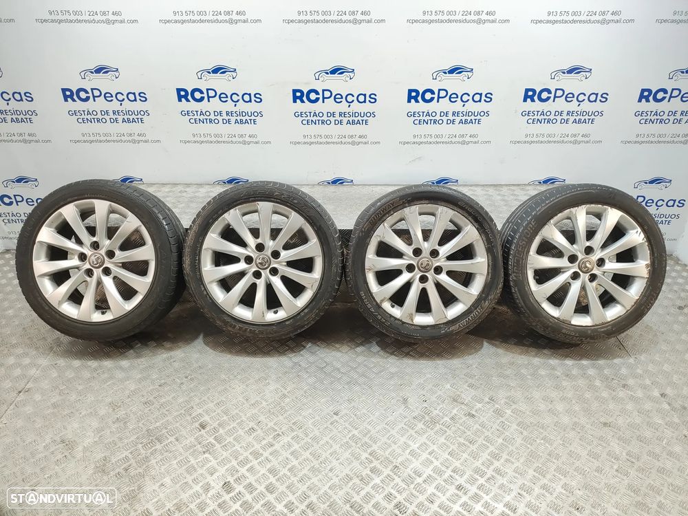 Conjunto de jantes 18 originais Opel Insignia A Facelift 8J ET42 5x120 - 8