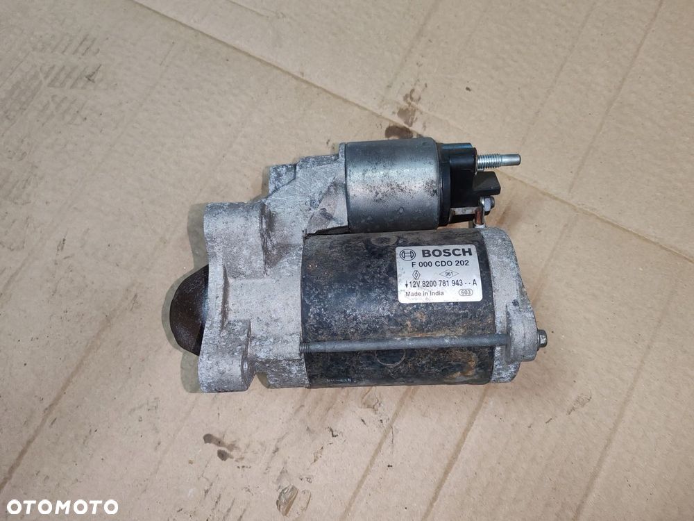 Rozrusznik 8200781943 1.6 16V DACIA DUSTER I 10-13 - 1