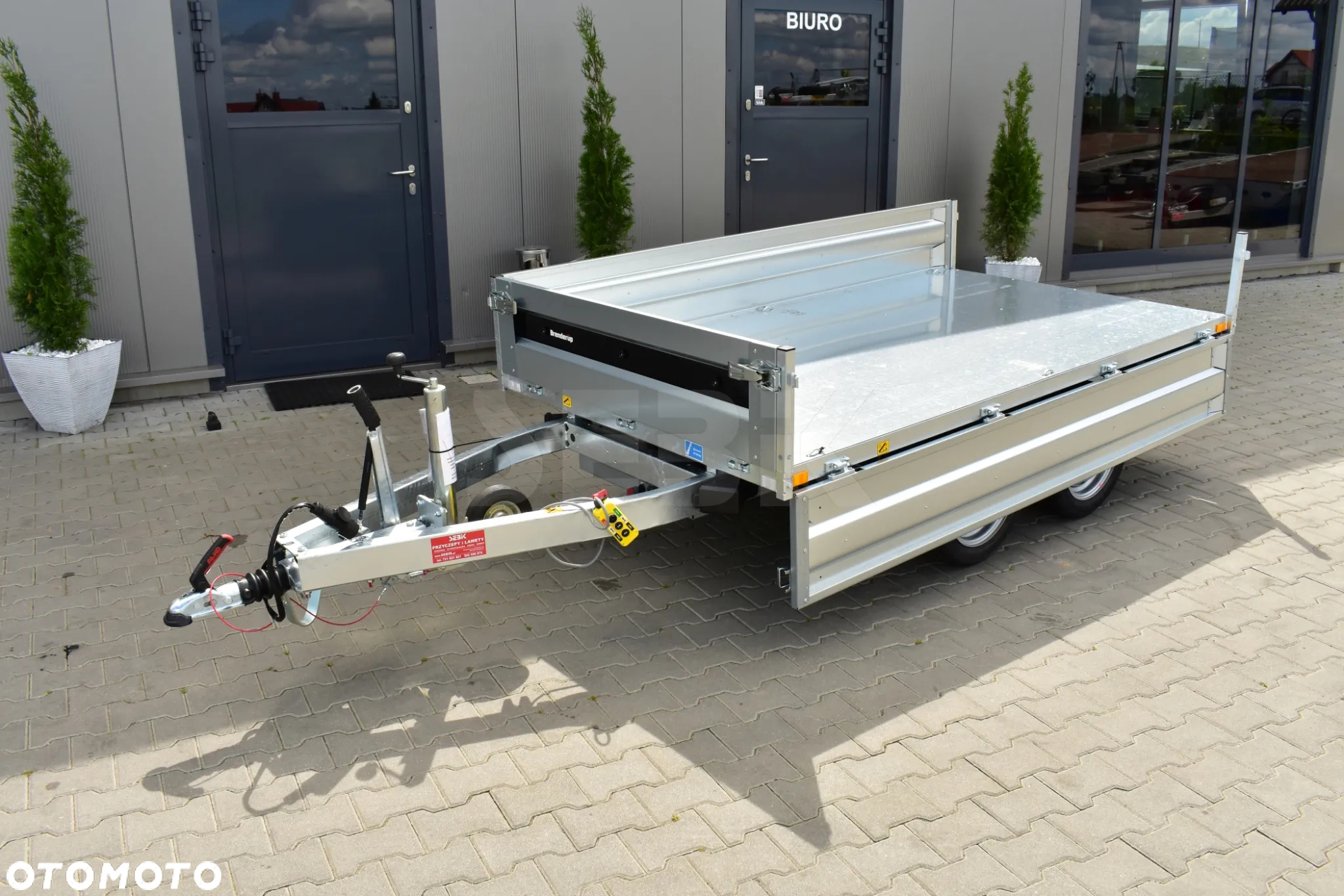 Brenderup SUPER WYWROTKA - KIPER BT4260 T OTWIERANE WSZYSTKIE BURTY - 8
