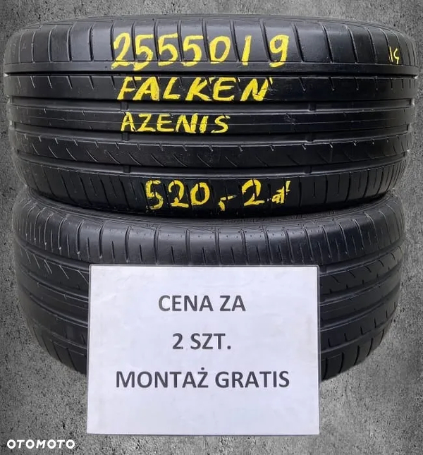 255/50/19 cena za 2 szt. letnie** Falken WA-wa centrum